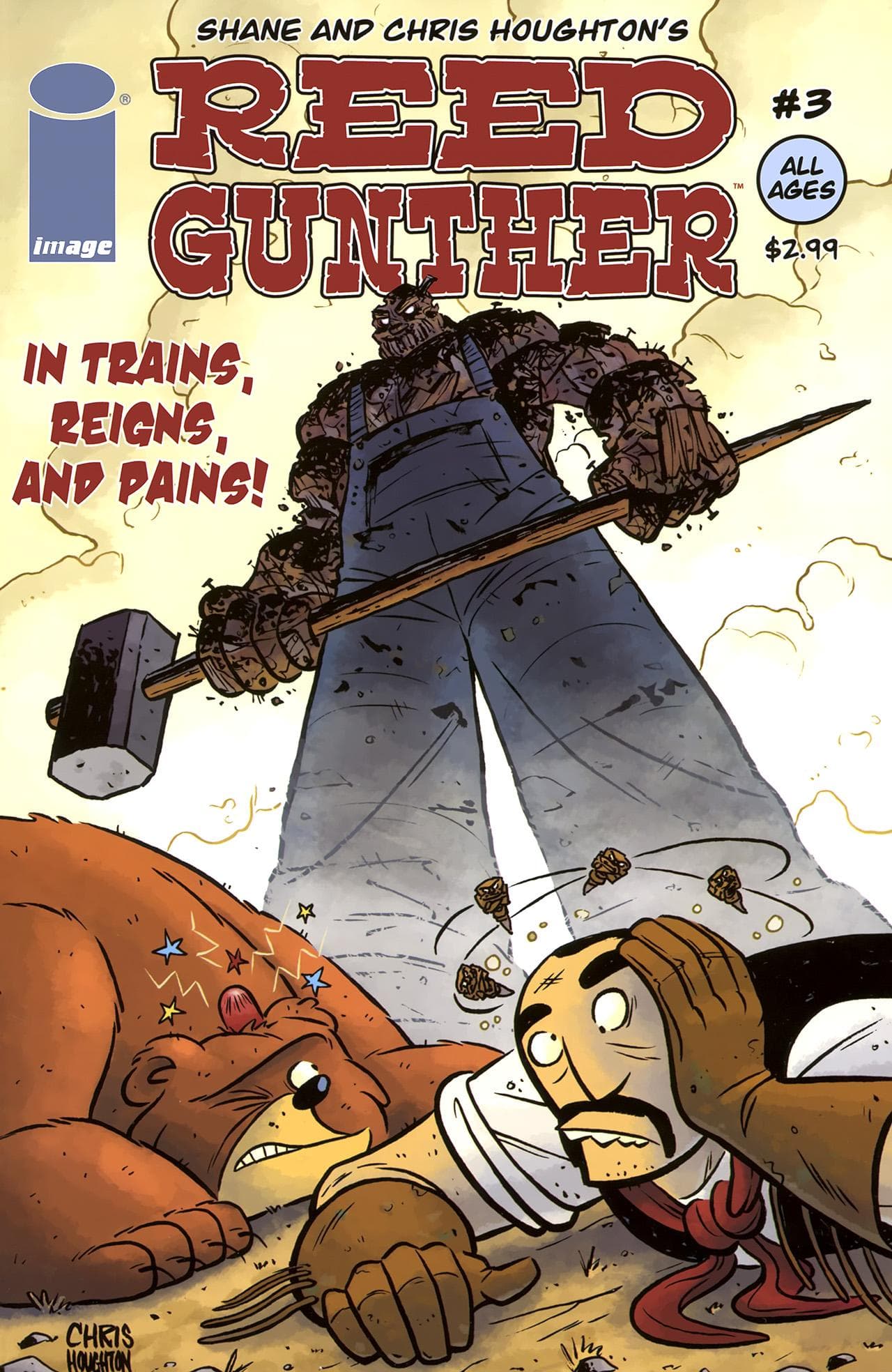 Reed Gunther #3 cover