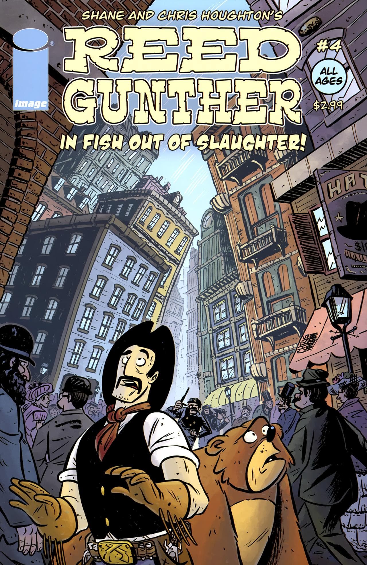 Reed Gunther #4 cover