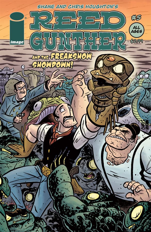 Reed Gunther #5 cover