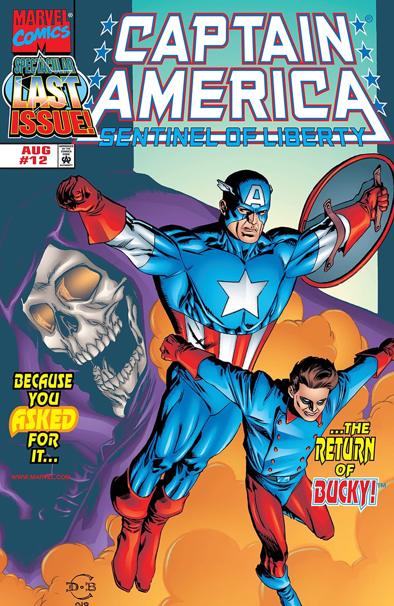 Captain America: Sentinel of Liberty #12 cover