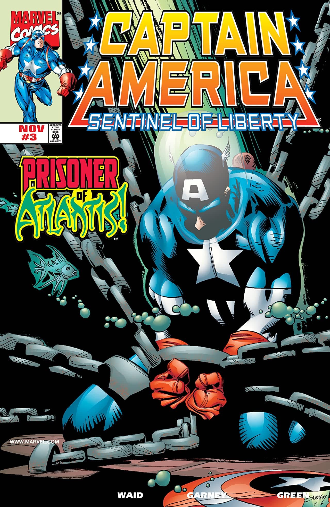 Captain America: Sentinel of Liberty #3