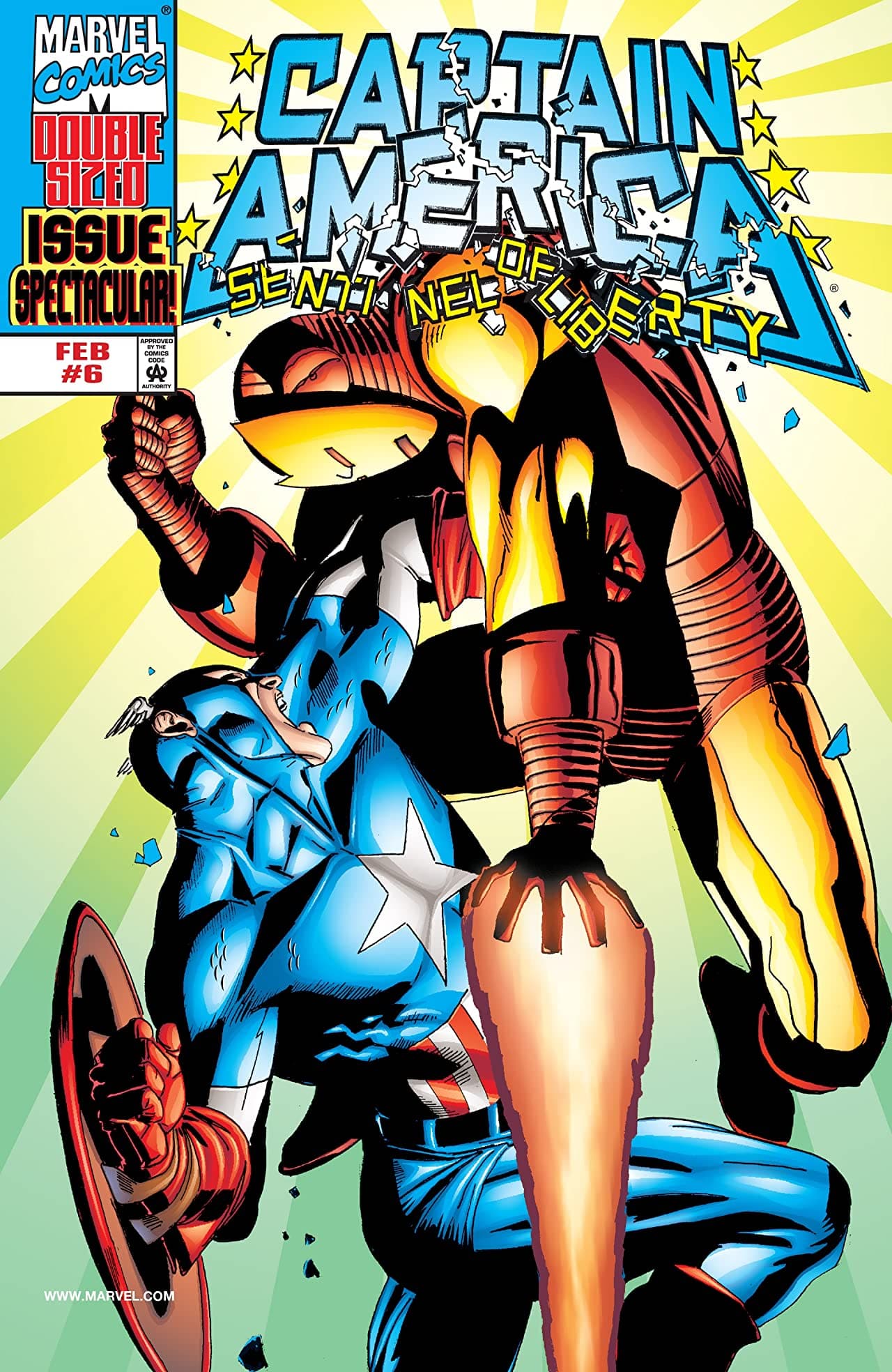 Captain America: Sentinel of Liberty #6 cover