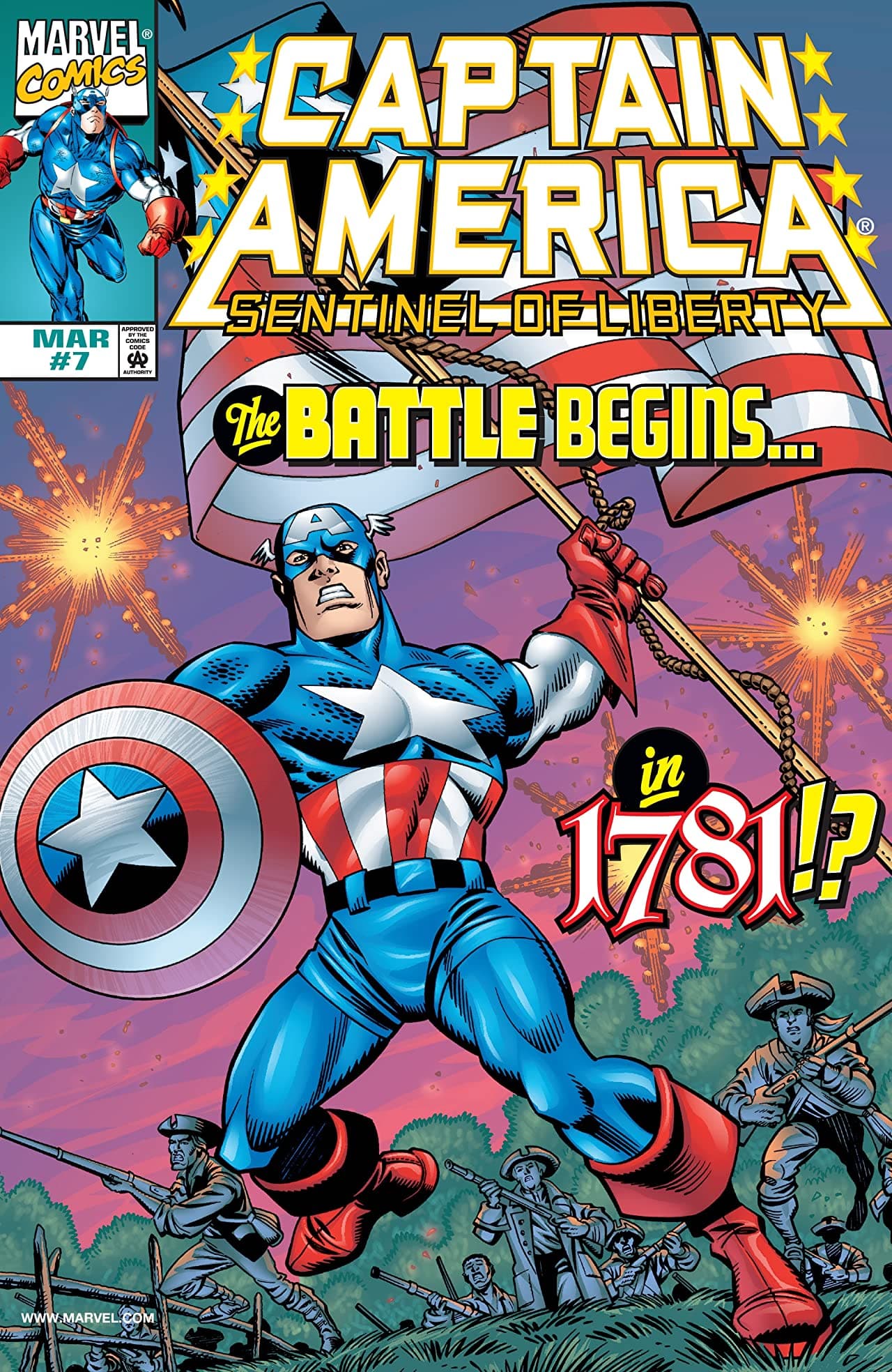 Captain America: Sentinel of Liberty #7 cover