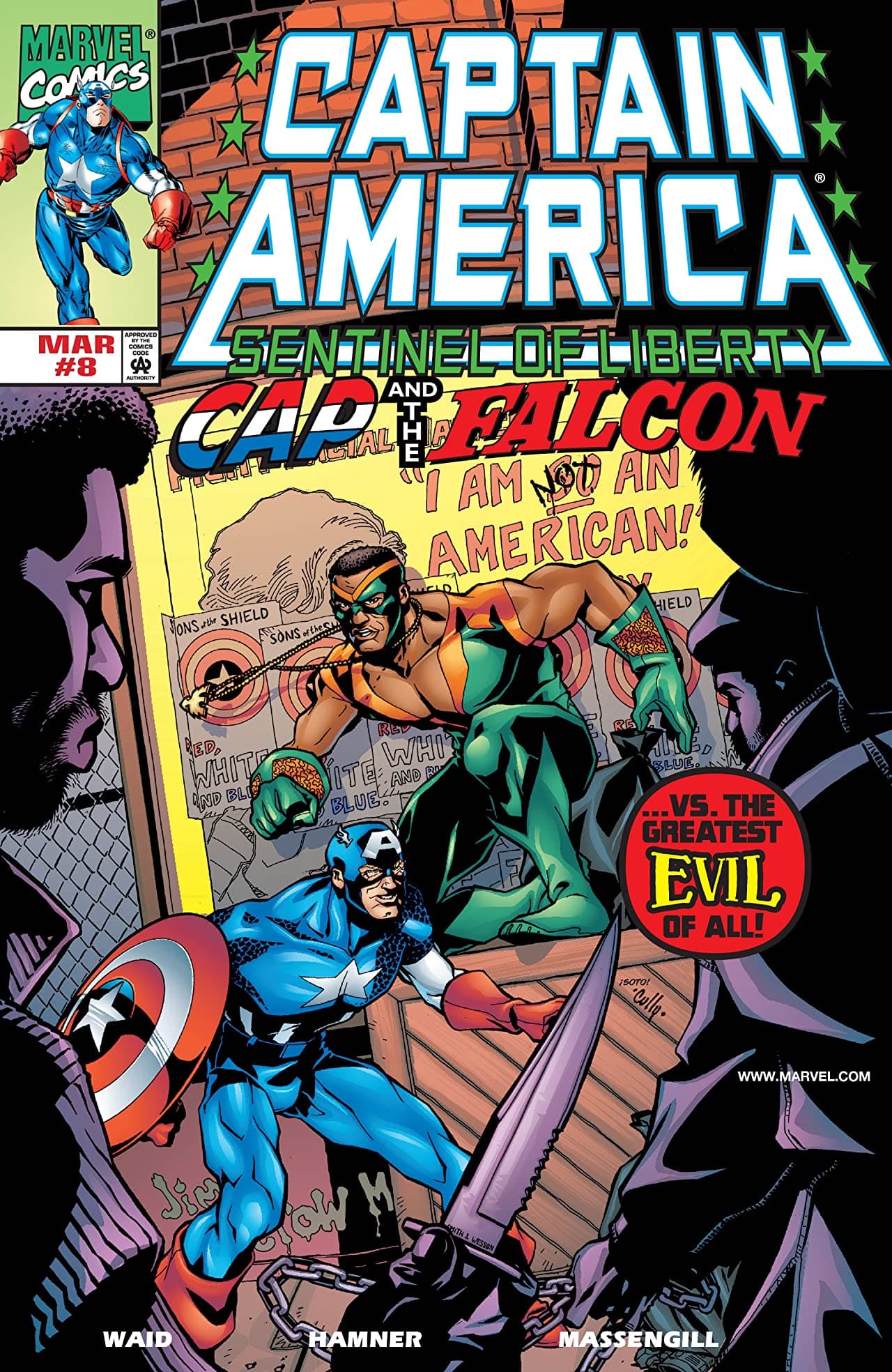 Captain America: Sentinel of Liberty #8 cover