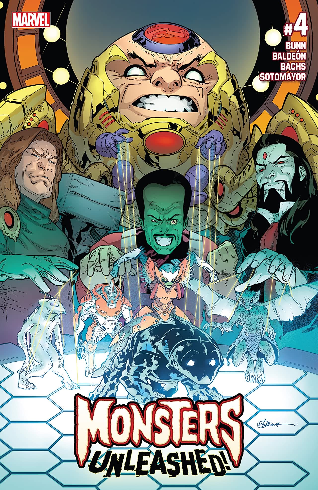 Monsters Unleashed #4 cover