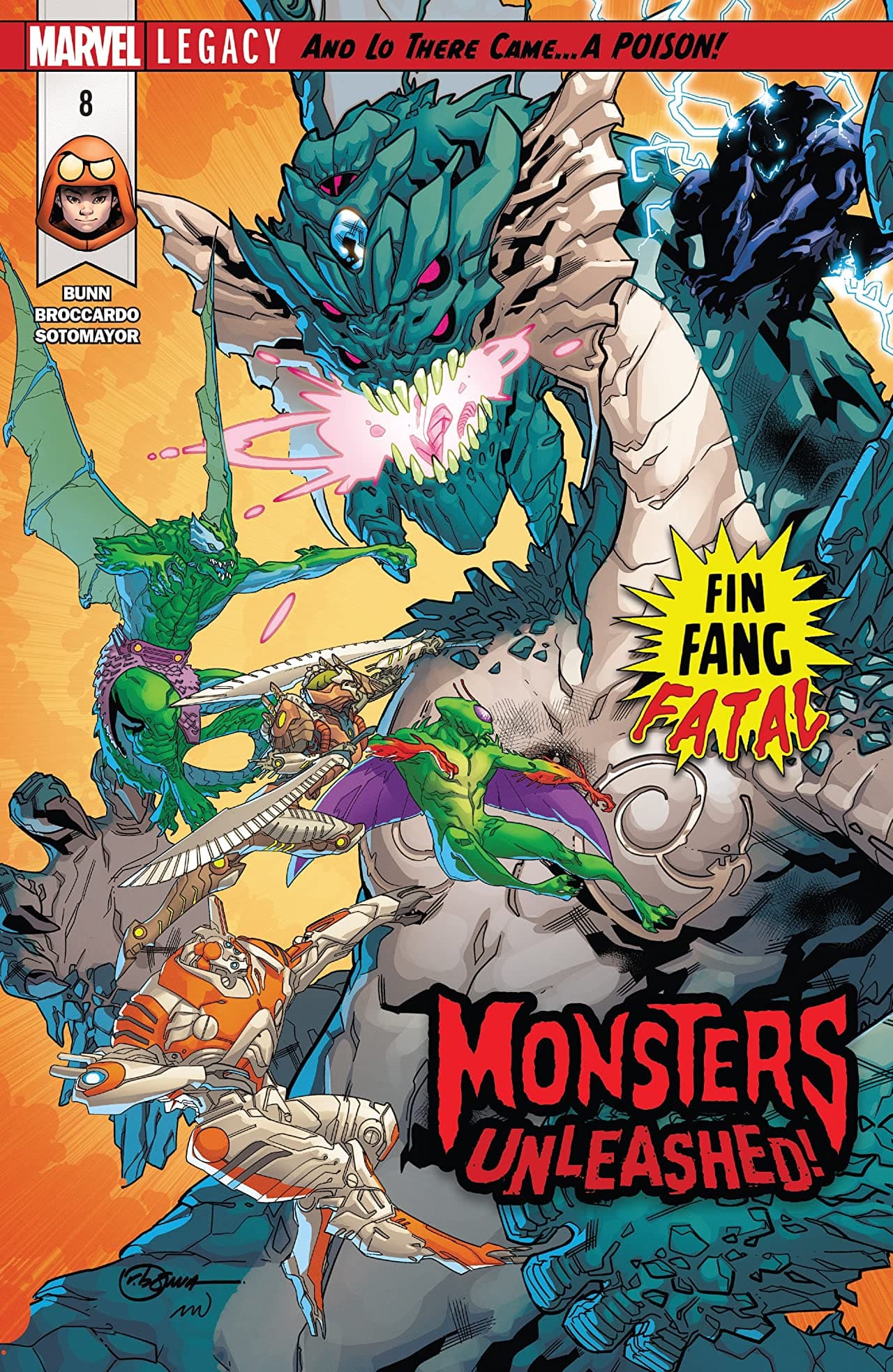 Monsters Unleashed #8 cover