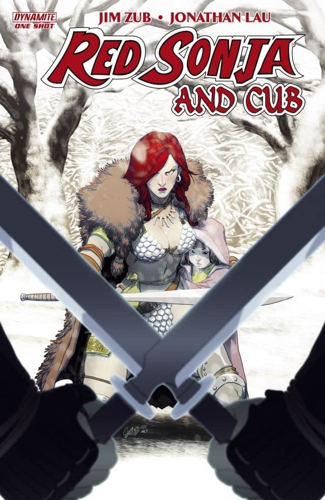 Red Sonja and Cub #1 cover