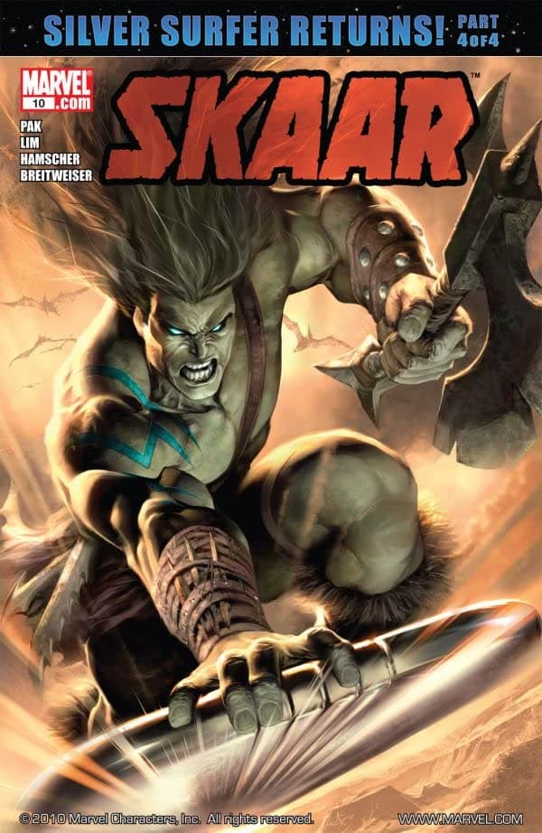 Skaar: Son of Hulk #10 cover