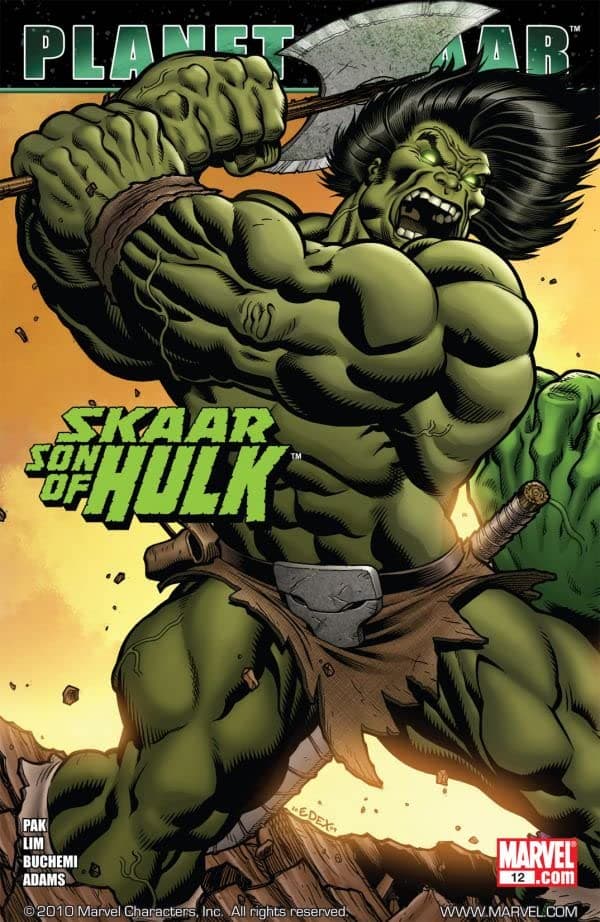 Skaar: Son of Hulk #12 cover