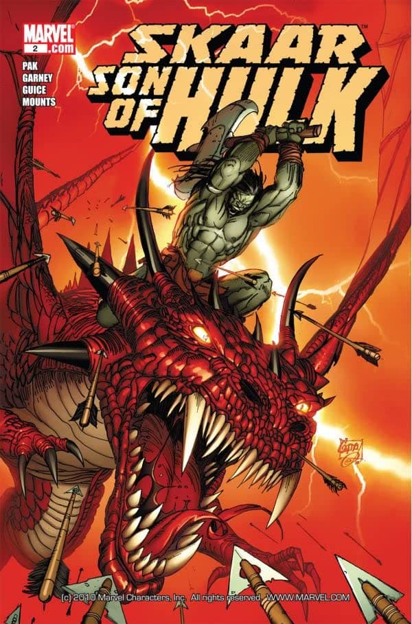 Skaar: Son of Hulk #2 cover