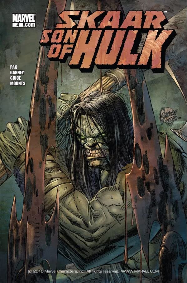 Skaar: Son of Hulk #4 cover