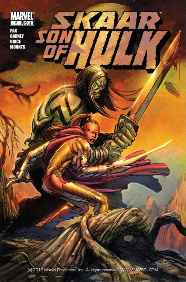 Skaar: Son of Hulk #5 cover