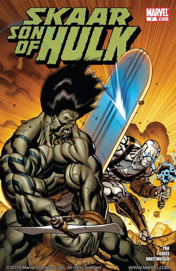 Skaar: Son of Hulk #7 cover