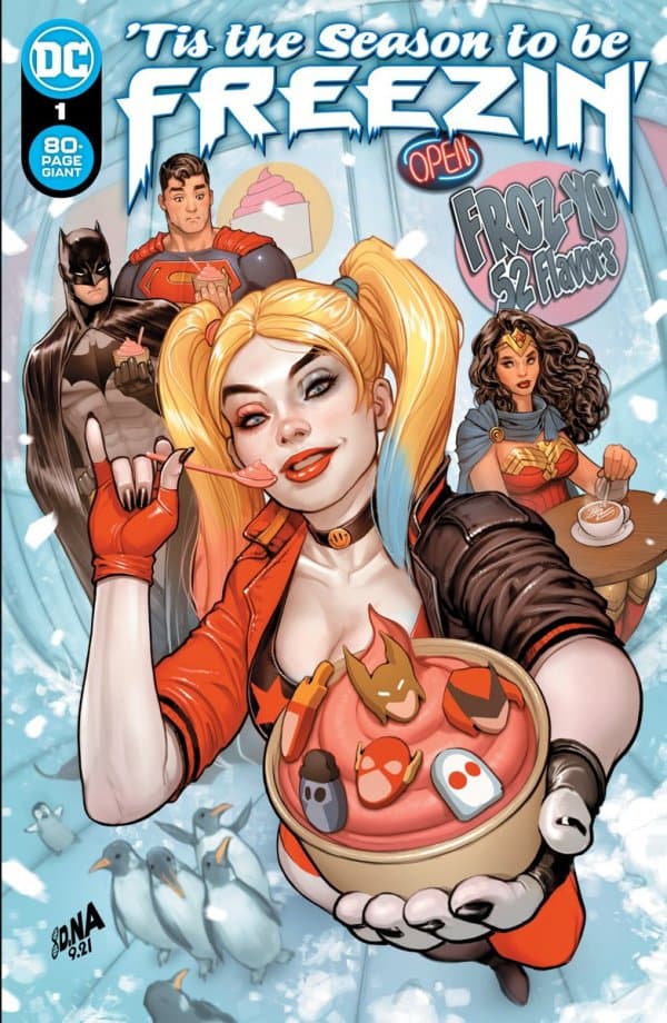 'Tis the Season to Be Freezin' cover — © DC Comics