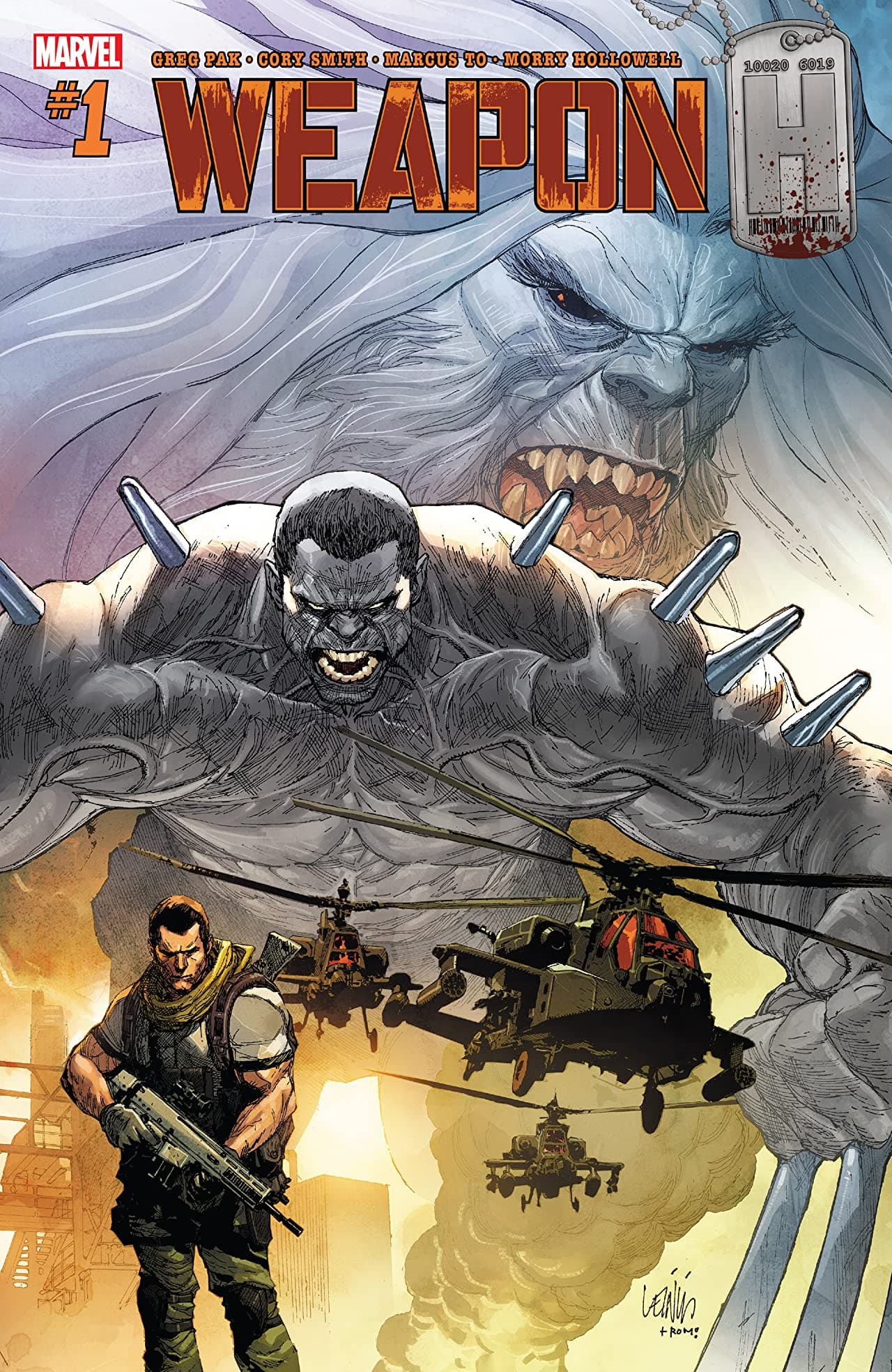 Weapon H #1 cover