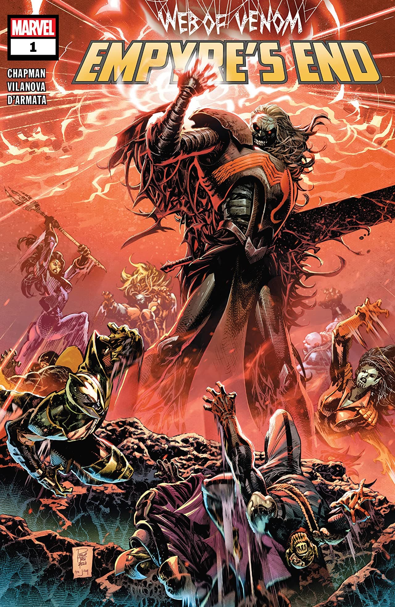 Web of Venom: Empyre's End #1 cover