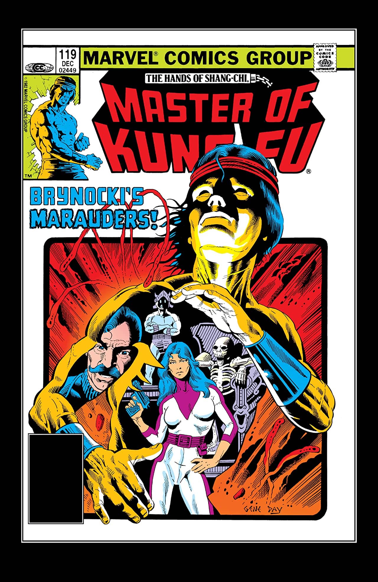 Master of Kung Fu #119 cover