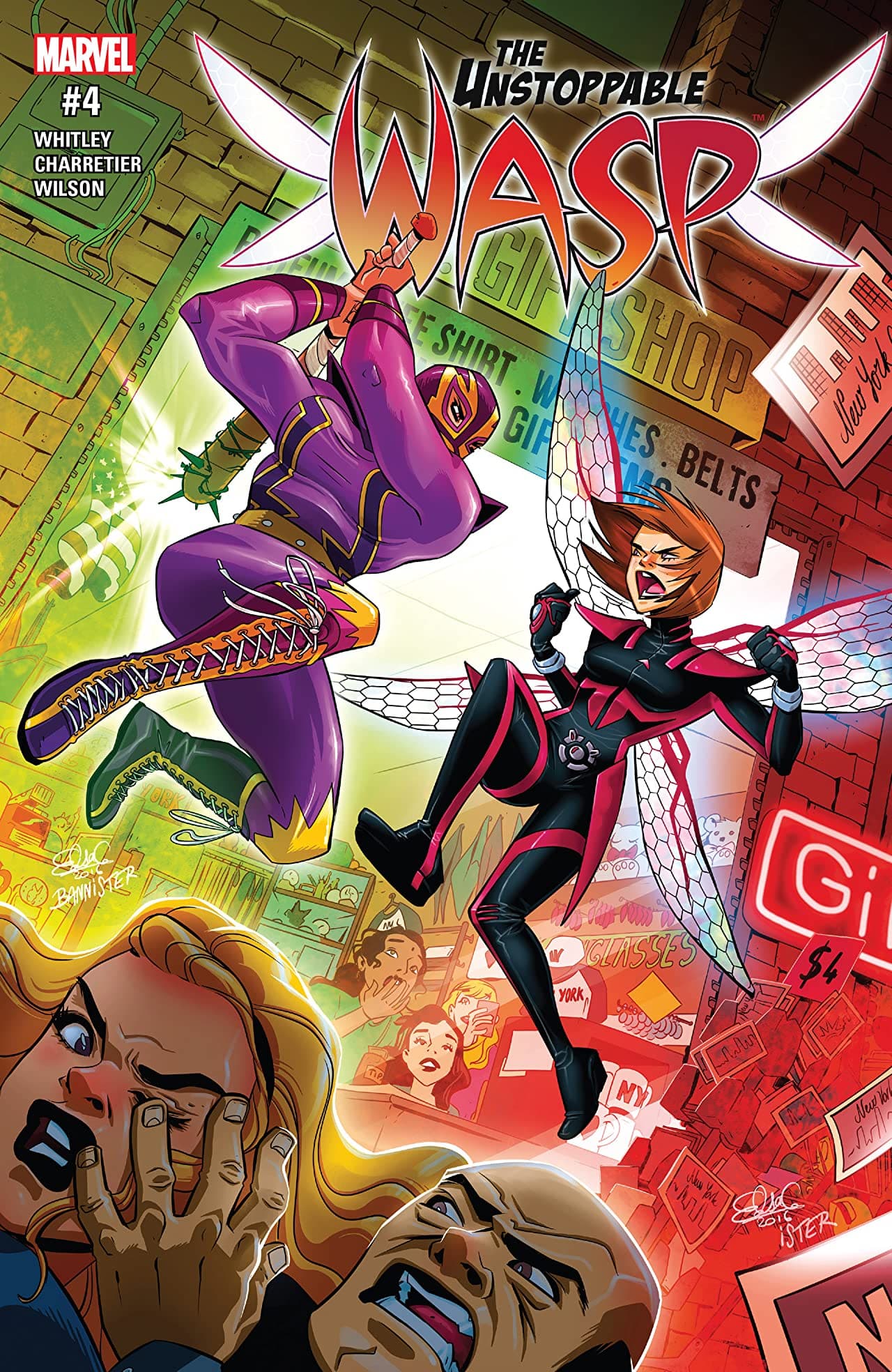 The Unstoppable Wasp #4 cover