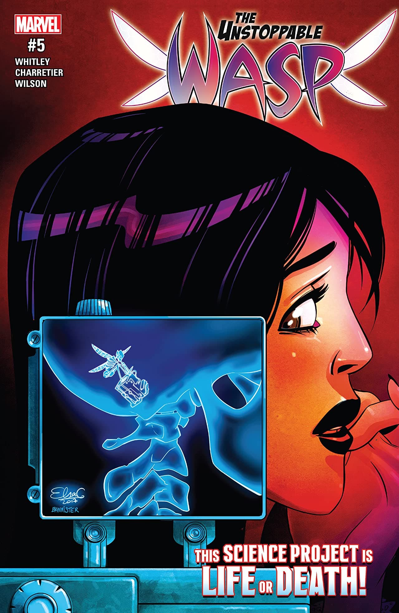 The Unstoppable Wasp #5 cover