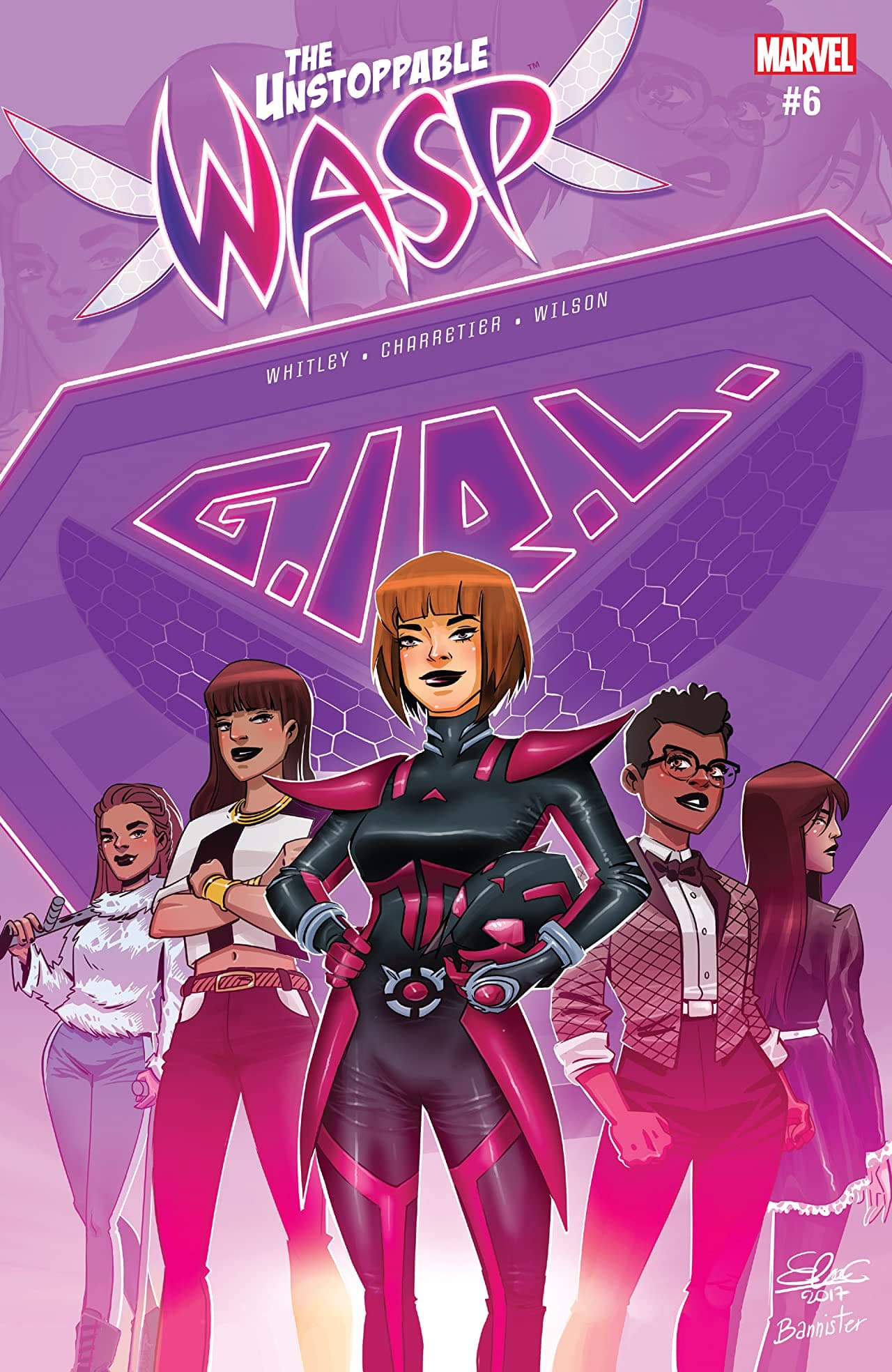 The Unstoppable Wasp #6 cover