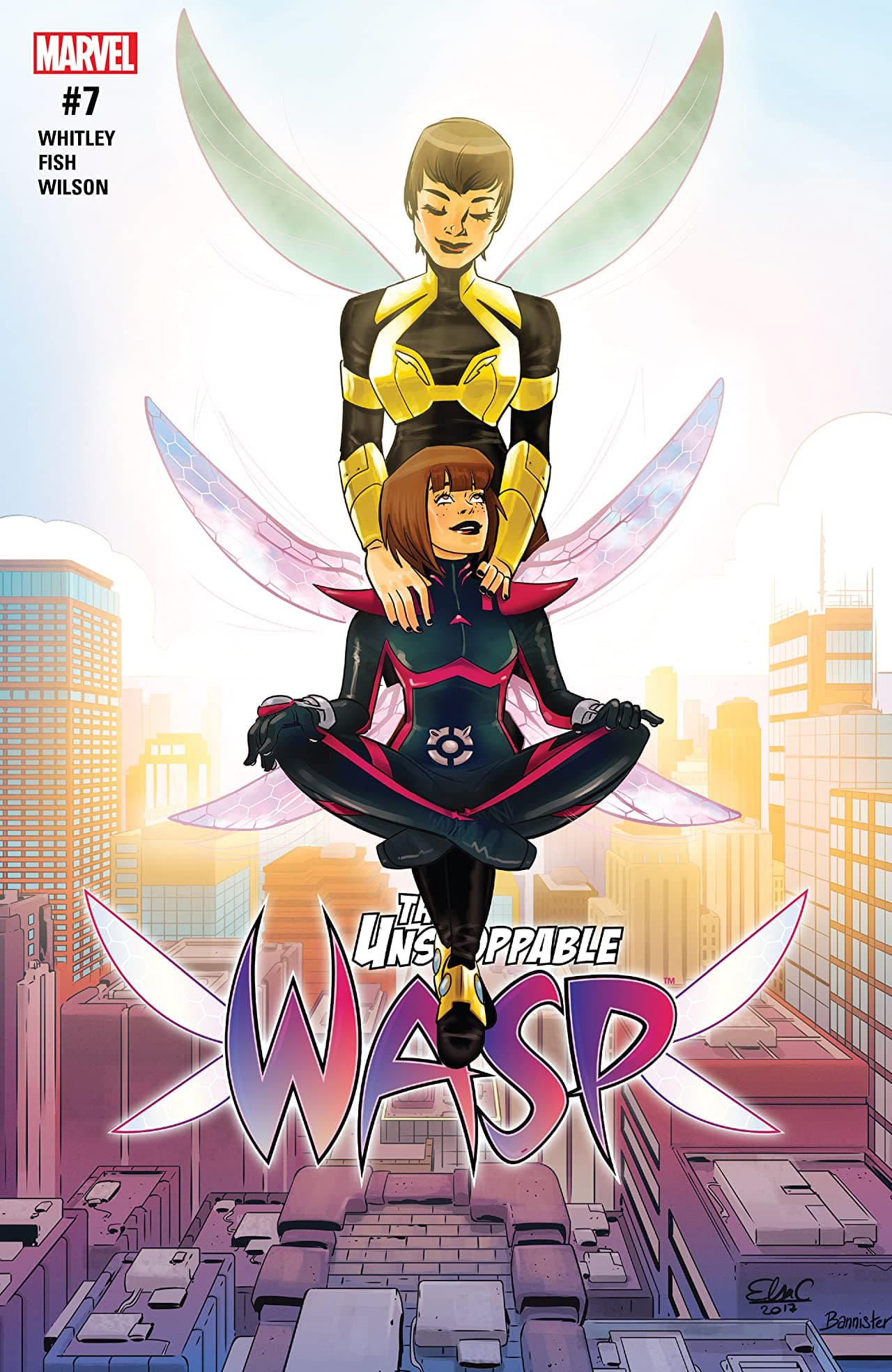 The Unstoppable Wasp #7 cover