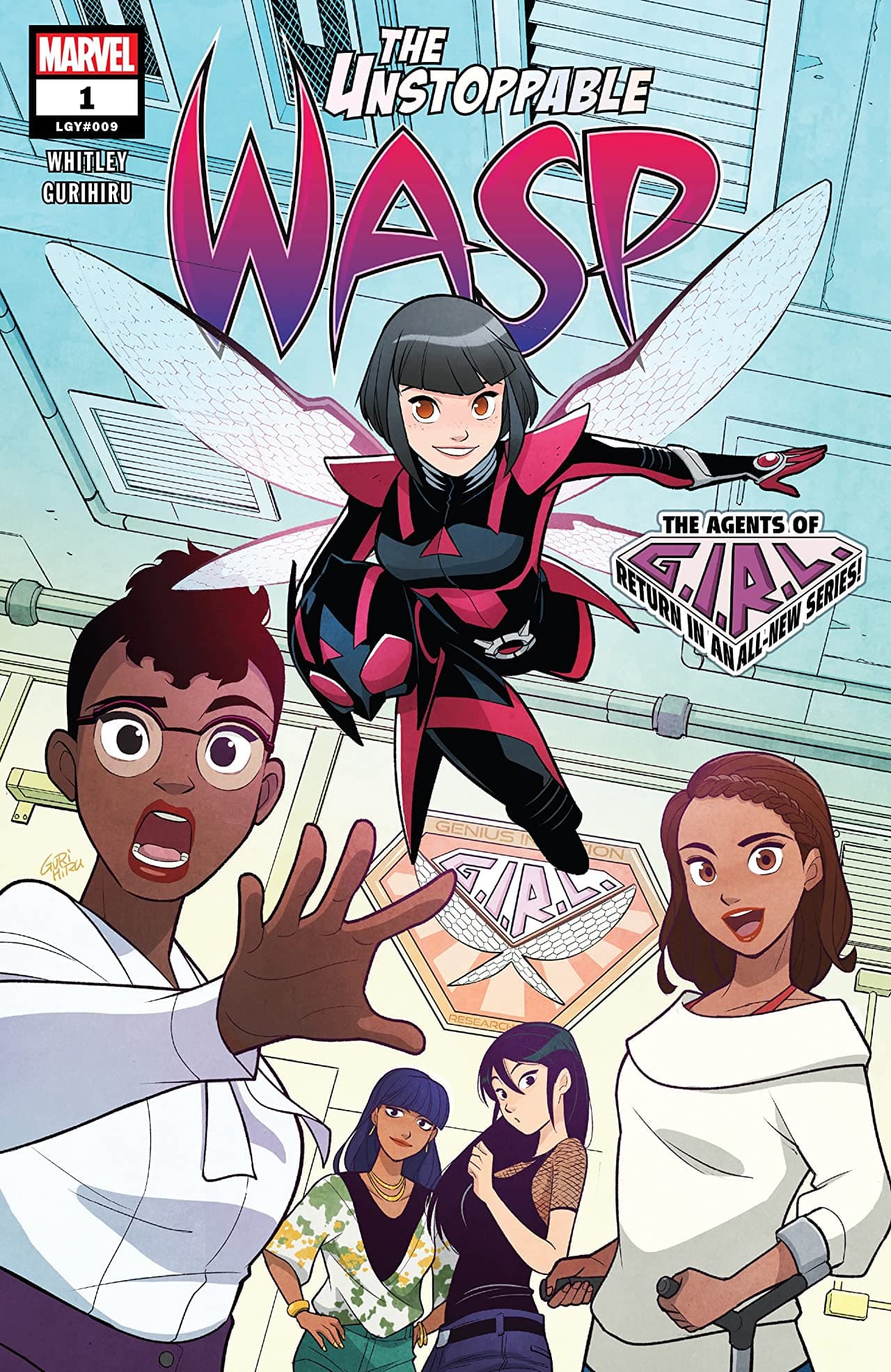 The Unstoppable Wasp #1 cover