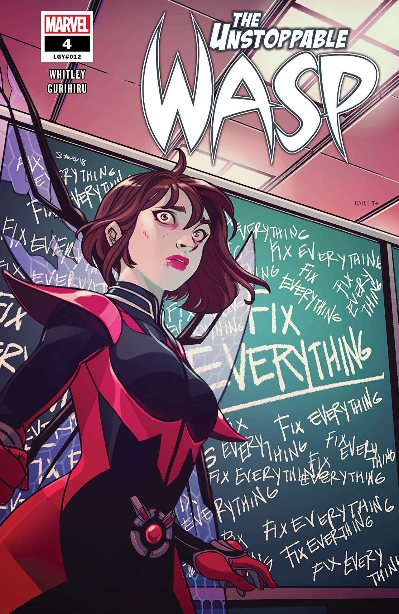 The Unstoppable Wasp #4 cover