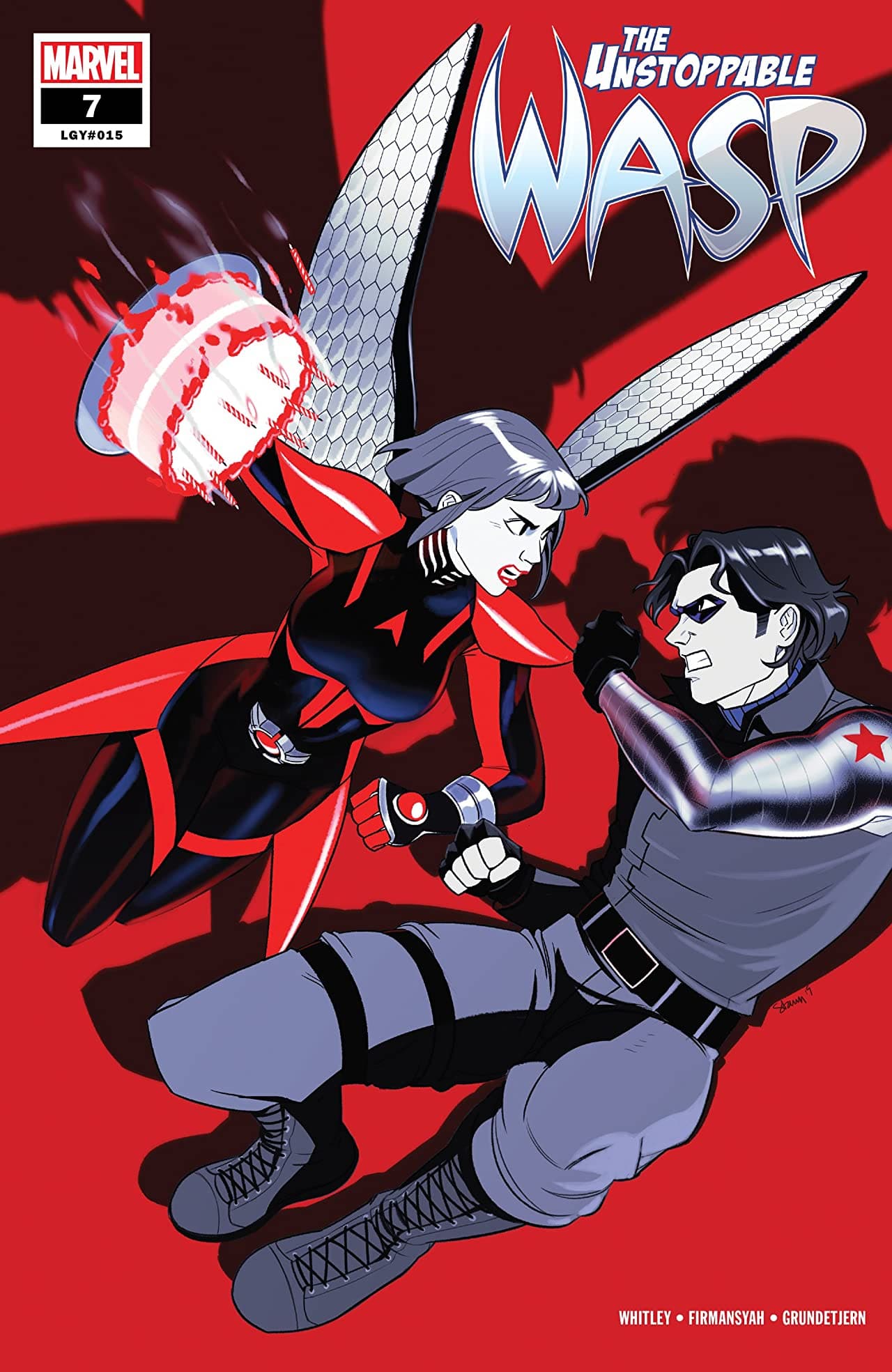 The Unstoppable Wasp #7 cover