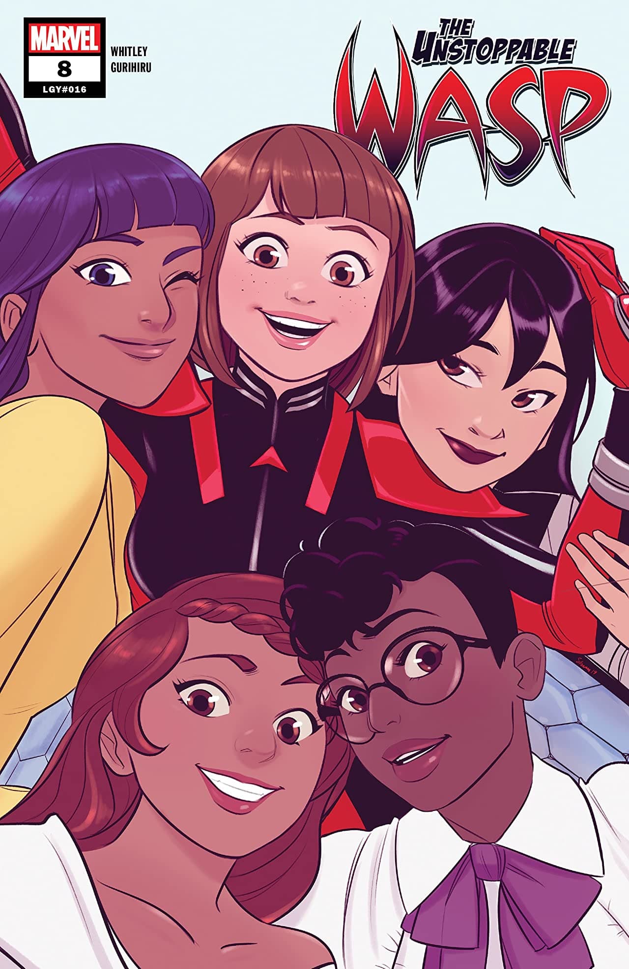 The Unstoppable Wasp #8 cover