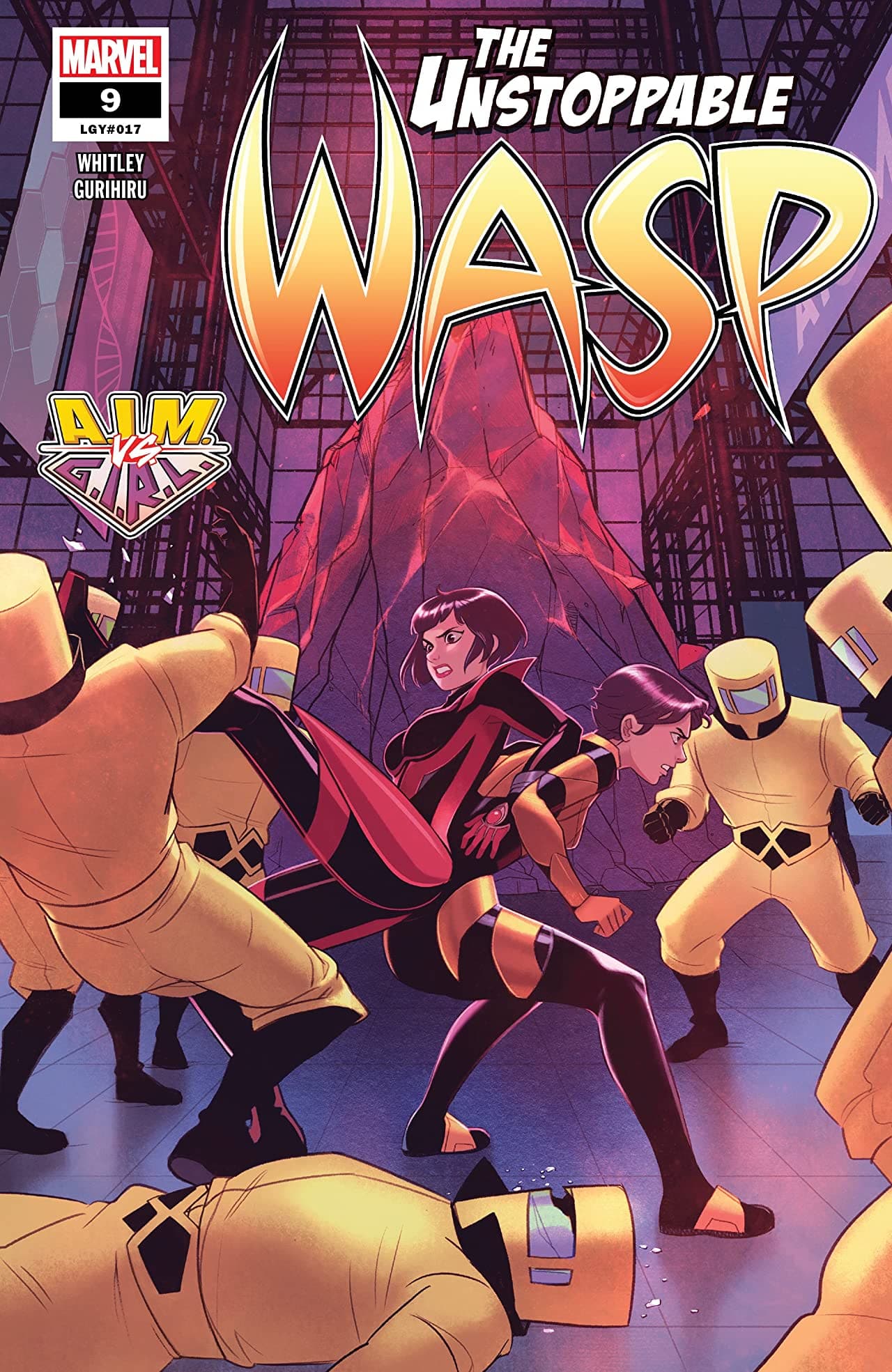 The Unstoppable Wasp #9 cover