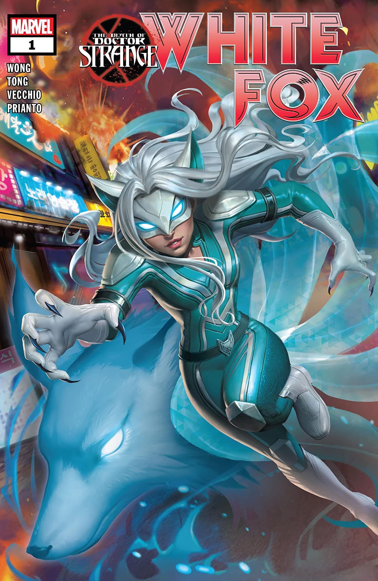 Death of Doctor Strange: White Fox #1 cover