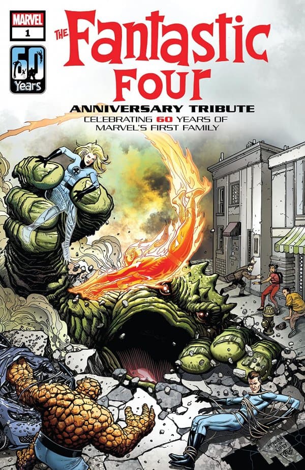Fantastic Four Anniversary Tribute #1 cover