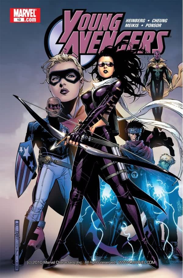 Young Avengers #10 cover