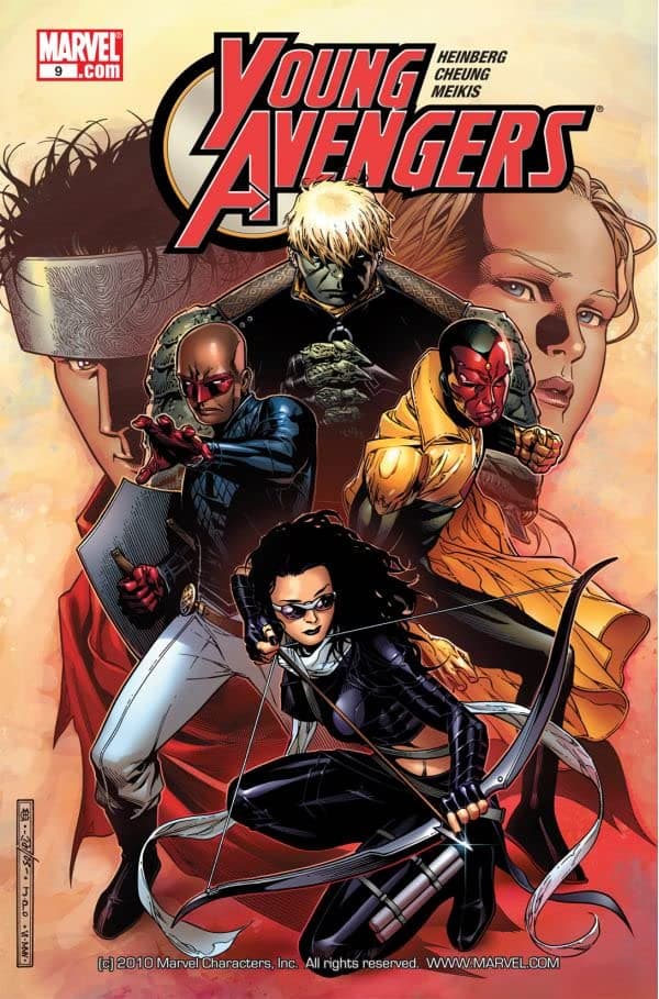Young Avengers #9 cover