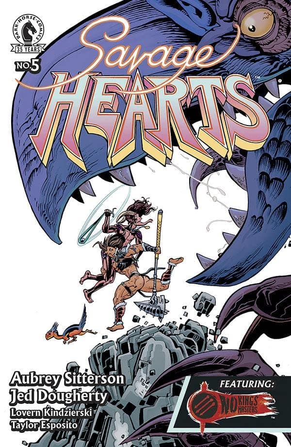 Savage Hearts #5 cover
