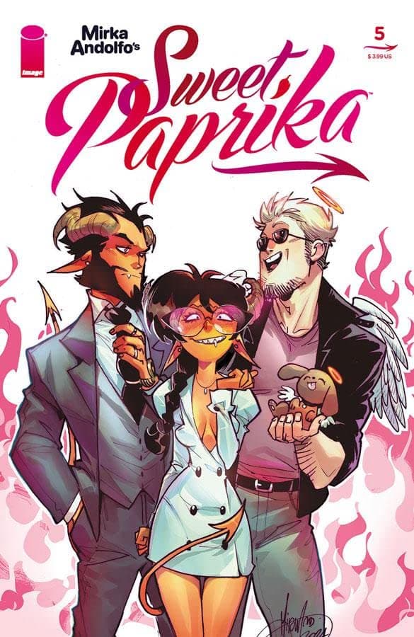 Mirka Andolfo's Sweet Paprika #5 cover