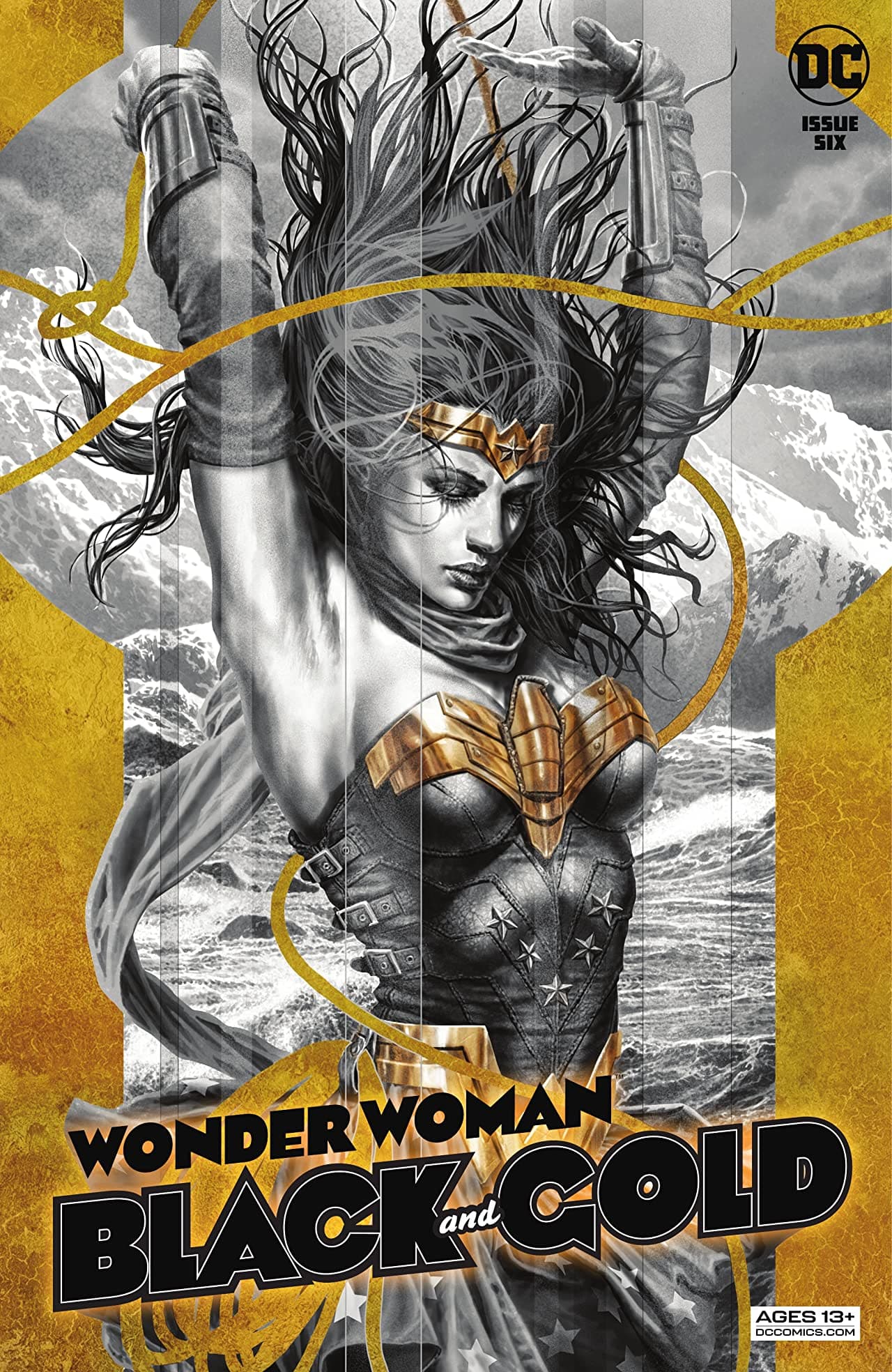 Wonder Woman Black & Gold #6 cover