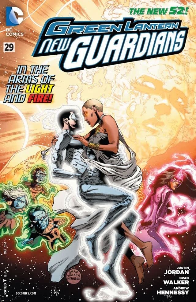 Green Lantern: New Guardians #29 cover