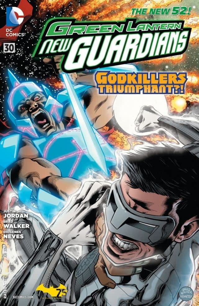 Green Lantern: New Guardians #30 cover