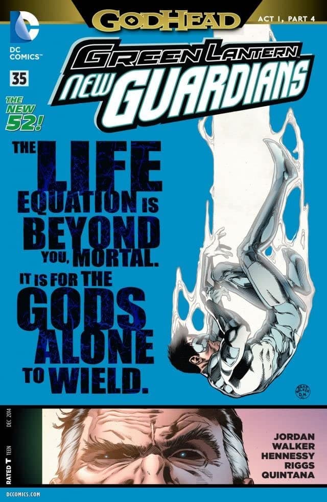 Green Lantern: New Guardians #35 cover