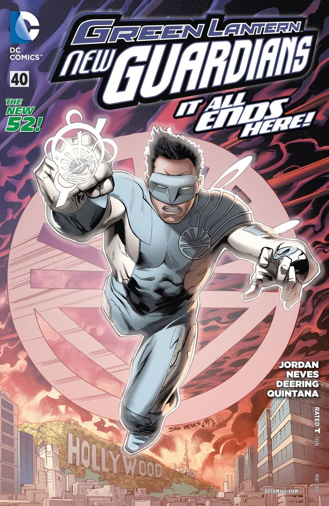 Green Lantern: New Guardians #40 cover