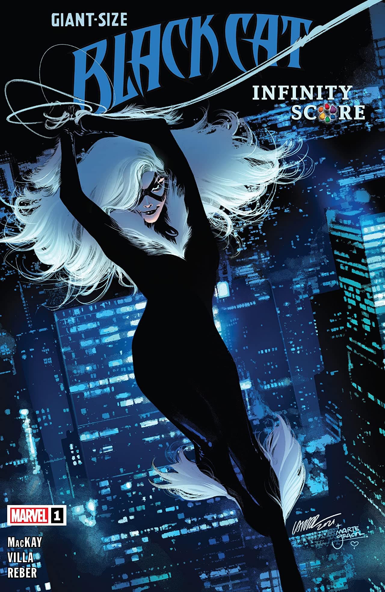 Giant-Size Black Cat: Infinity Score #1 cover