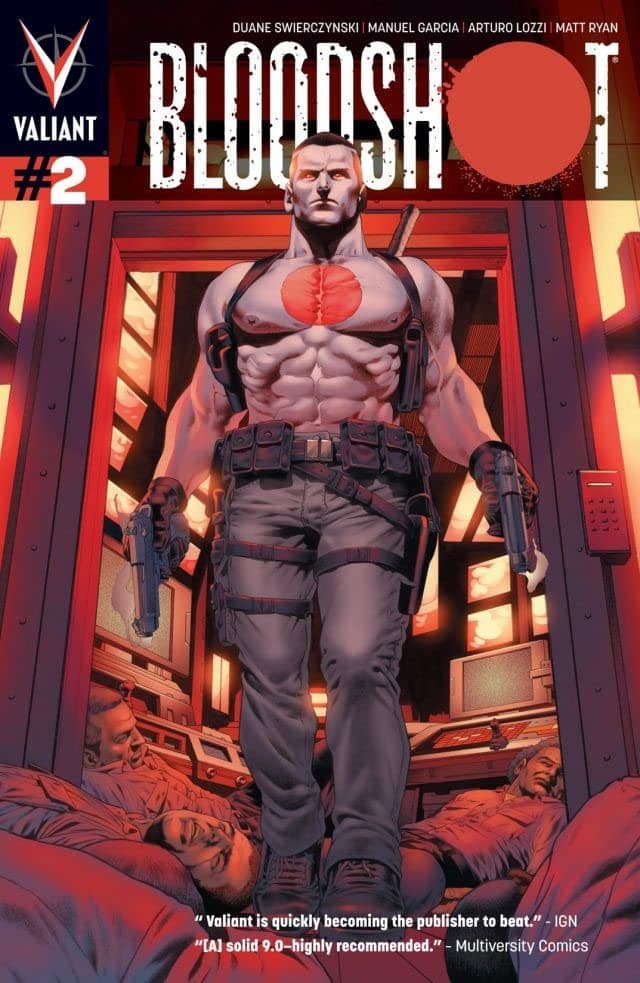 Bloodshot #2 cover
