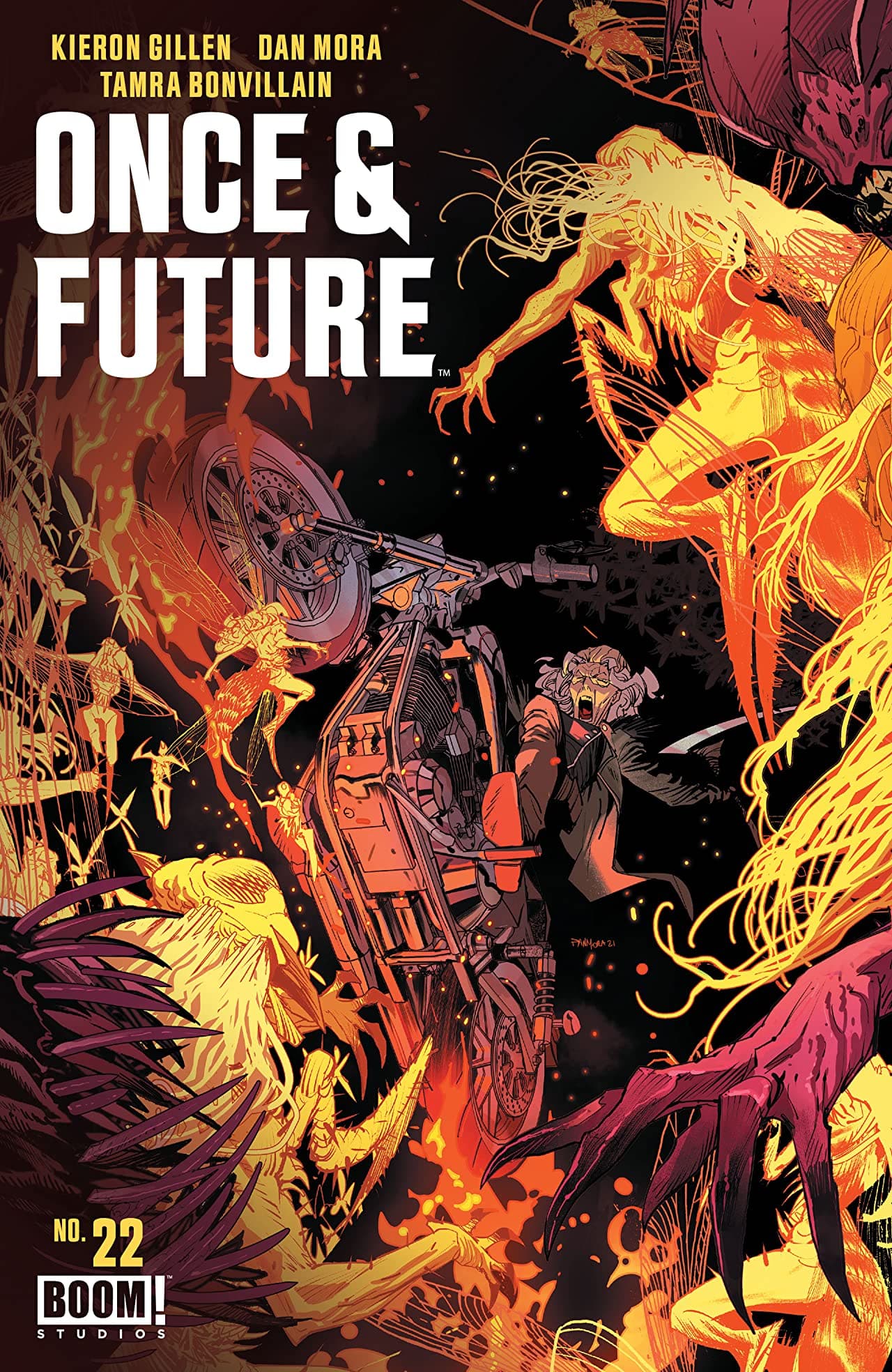 Once & Future #22 cover
