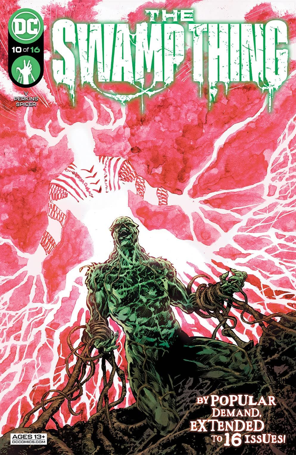 The Swamp Thing #10 cover