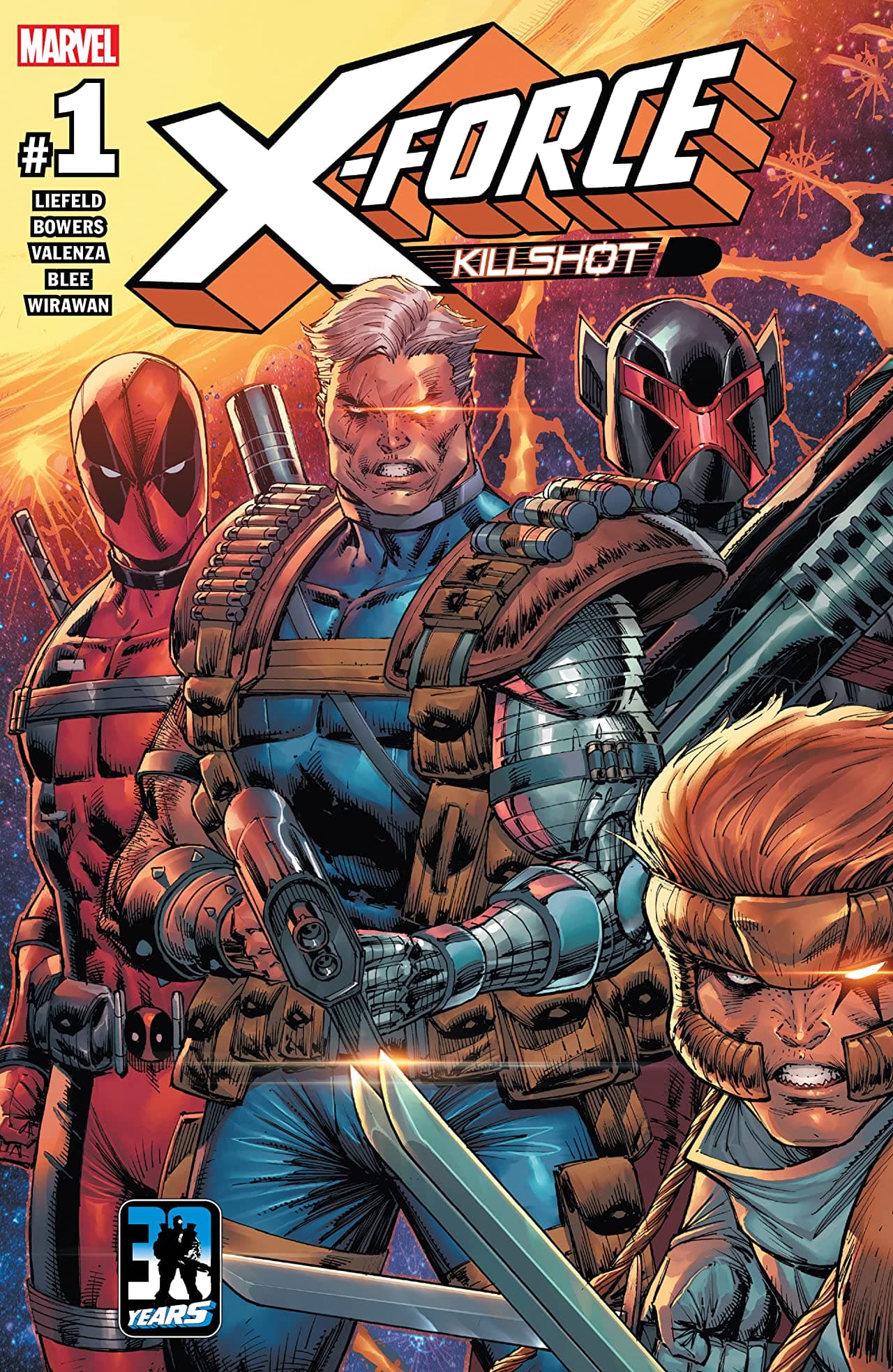 X-Force: Killshot Anniversary Special #1 cover