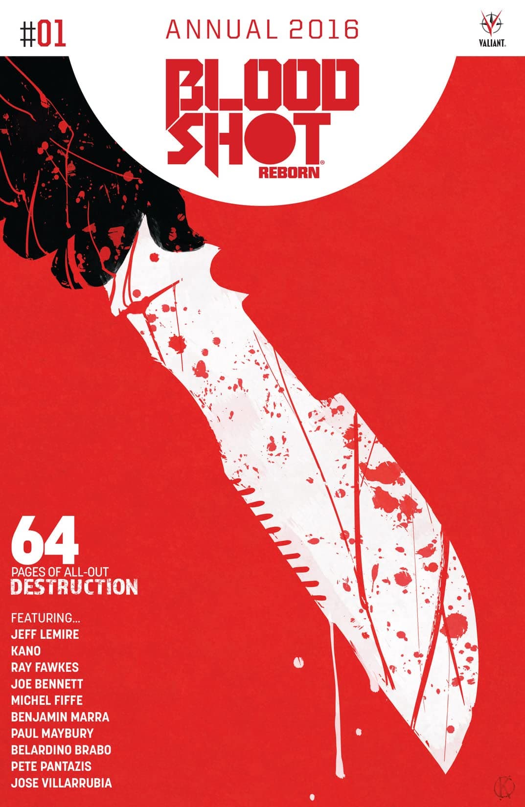 Bloodshot Reborn Annual 2016 #1 cover