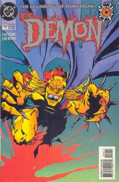 The Demon #0 cover
