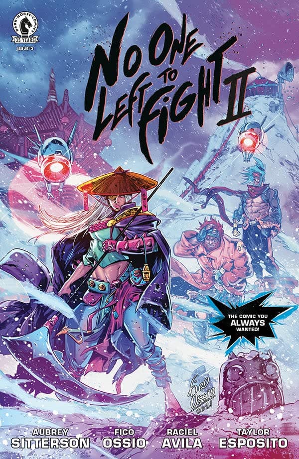 No One Left To Fight II #3 cover