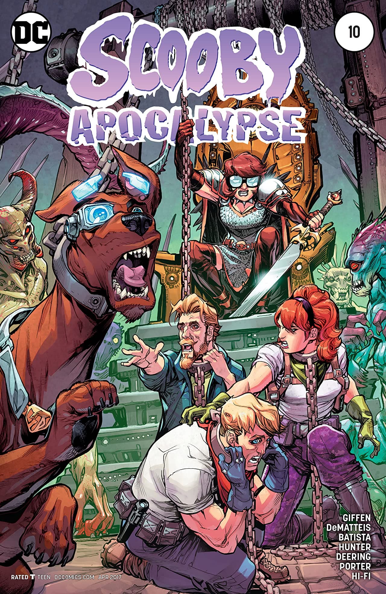 Scooby Apocalypse #10 cover